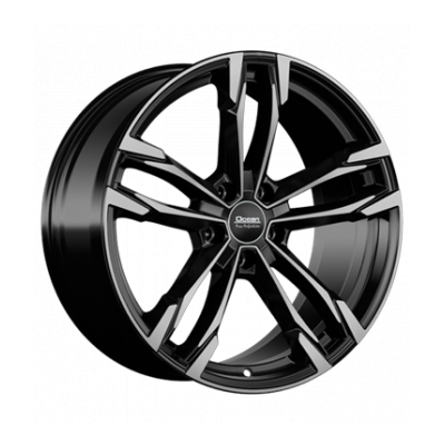 Ocean Wheels F5 black polish